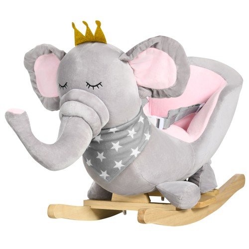 Homcom baby rocking horse - baby,