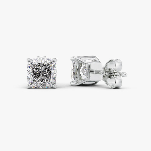 Diamond earrings gold lab - earrings,