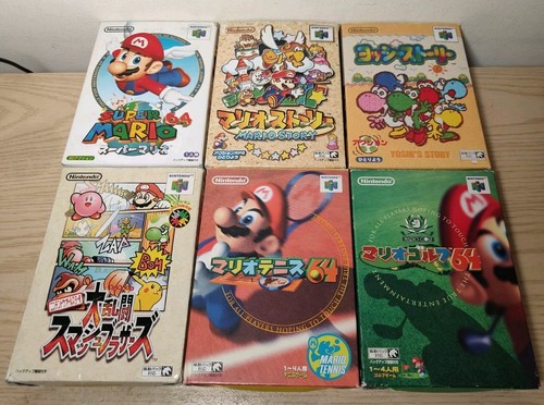 Japanese nintendo mario - nintendo, 64