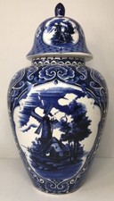 Beautiful And Antique DELFTS Pottery Netherlands  H 34 D 20 Cm