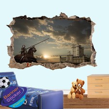 KNIGHT HORSEMAN WARIOR CASTLE