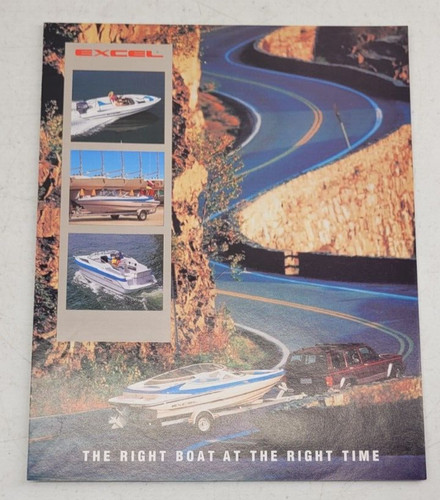 Vintage 1992 excel - excel, boats