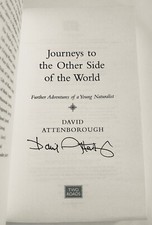 David Attenborough Signed