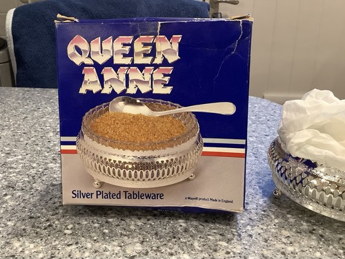 Queen anne vintage silver - vintage,
