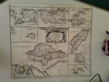 Antique Map SMALLER ISLANDS OF