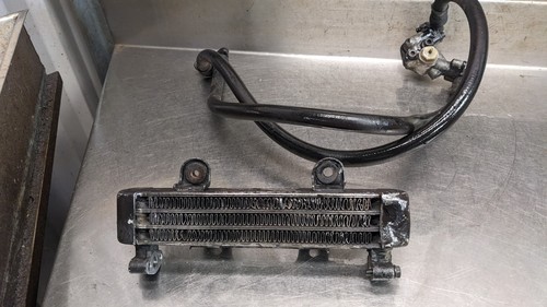 Kawasaki gpz1100 oil - oil, cooler