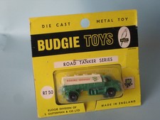 Budgie Toys Road Tanker BP Racing Service in Blister 60mm Toy Model Truck Petrol