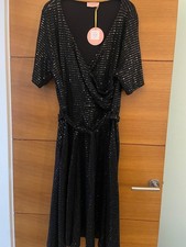 Popsy candescent black sequin