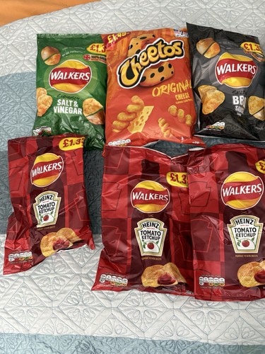 Selection crisps and - selection,