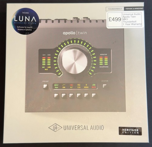 Universal audio apollo - audio, twin
