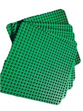 5x Lego LEGO Duplo Large Green Base Board Plate 24 X 24 Genuine