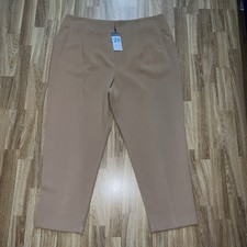 Ladies Camel Dress Trousers /