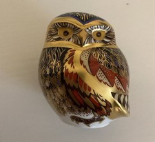 Royal Crown Derby Small Owl