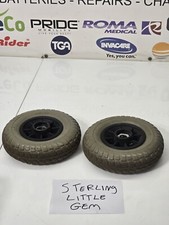 Sterling little gem mobility scooter parts Rear Wheels And Tyres Pair