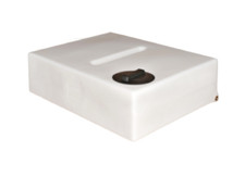 250L Litre FLAT WATER TANK Plastic Water Storage Tank Window Valeting WT008