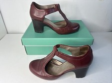 Clarks freesia silk claret
