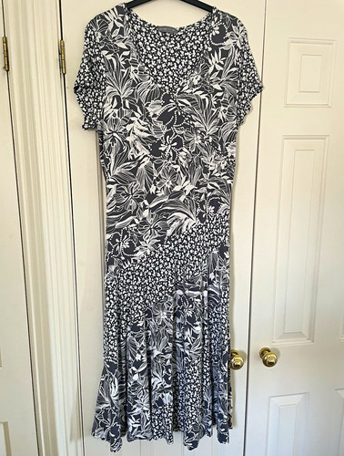 Per una black white floral - &,