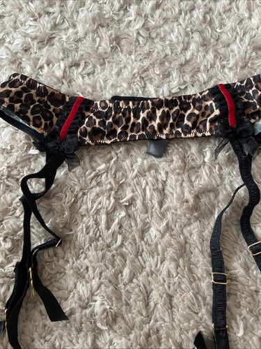 Satin velvet leopard - ,