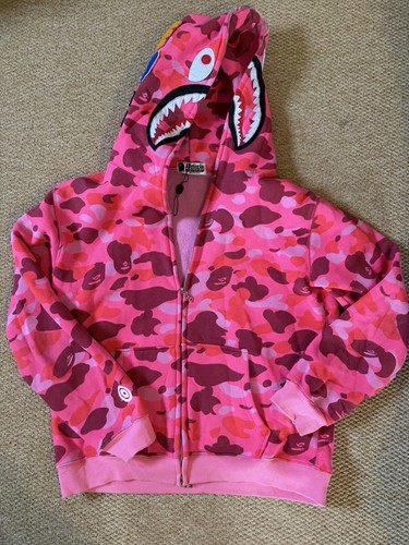 Bape abc camo shark full - bape,