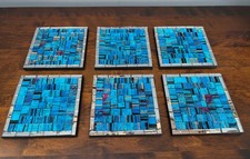 Handmade Mosaic Coaster Set
