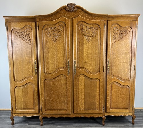 Wardrobe vintage french louis - vintage,