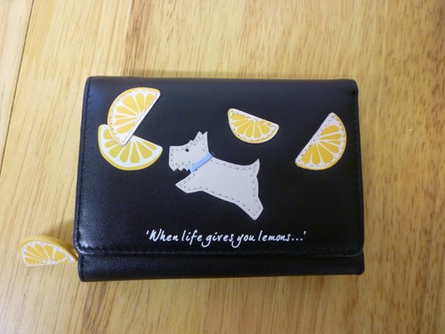 Radley small purse - small, lemons