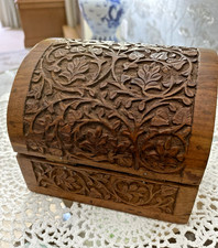 VINTAGE INDIAN WOODEN DOME