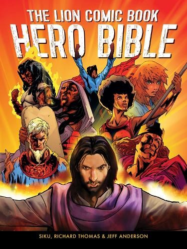 The lion comic book hero - book,
