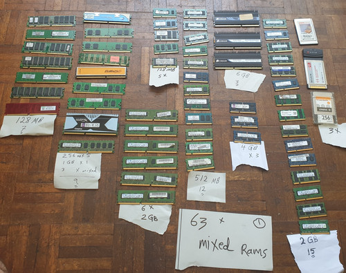 Job lot laptops - of, rams
