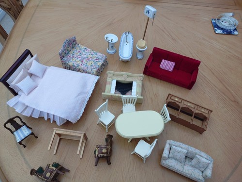 Dolls house furniture bundle - furniture,