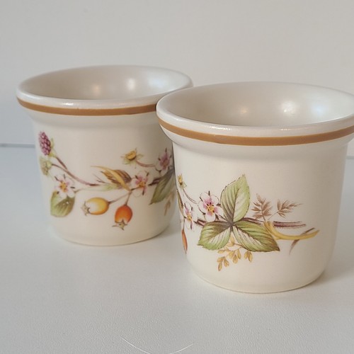 Vintage harvest egg cups - harvest, |