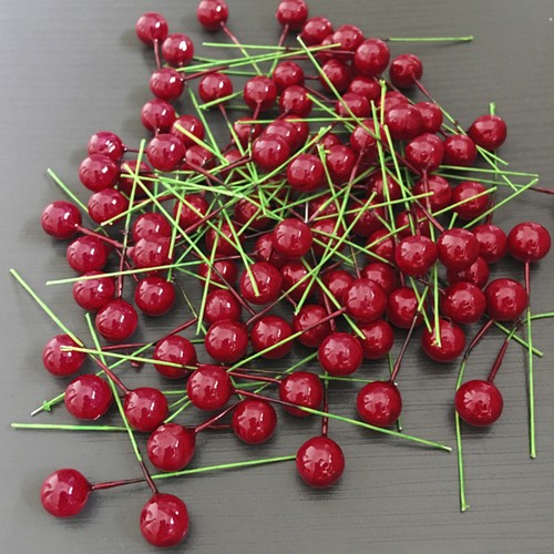 100 pcs decorative artificial - pcs,
