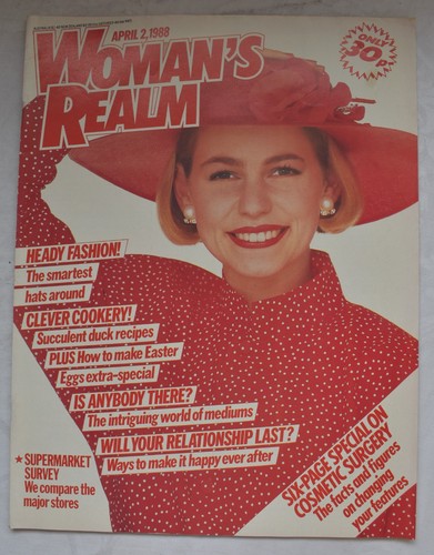 Woman realm april 2 - woman's, 1988