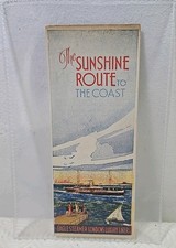 Vintage Eagle Steamer From London Luxury Liners Ticket 1920s 30s Ephemera