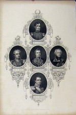 Old Antique Print C1850 Portrait Littler Lord Gough Hardinge Sale Smith 19th