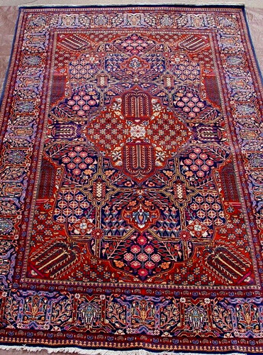 Antique kashann hand knotted - kashann,