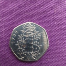 Kew Gardens 50p genuine 2009