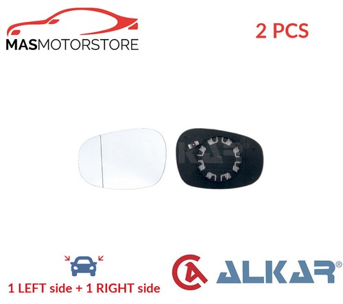 Rear view mirror glass pair - view,