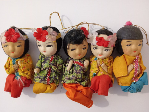 Vintage chinese asian doll - vintage,