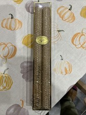 Gold Beeswax Candles