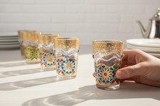 Moroccan Tea Glasses Set of 6