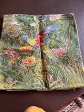 PARROT TROPICAL BIRDS PREMIUM BELGIAN TAPESTRY CUSHION COVERS 18" x 18"