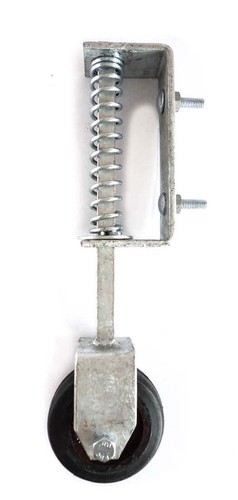 Heavy duty gate wheel - duty, spring