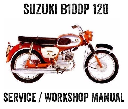 1965 1969 suzuki - b100p, 120cc