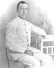 WW1 Photo Postcard British Sailor Soldier Will Hawks Grand Studio Malta 1910s