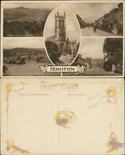 Honiton 5 Views From Sidmouth Road High Street St Pauls Church Etc 