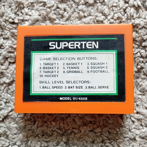 Binatone superten game model - binatone,