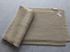 White Company White Label Large Luxurious Pure Cashmere scarf/stole in Camel NWT