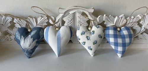 Handmade hanging hearts - hanging,
