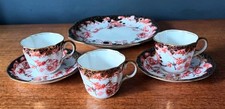 6 Pieces of Royal Crown Derby China - Cips Saucers Plate
